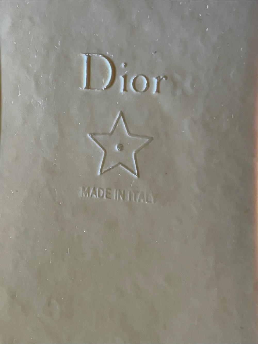 Authentic Christian Dior Gray Logo Espadrilles